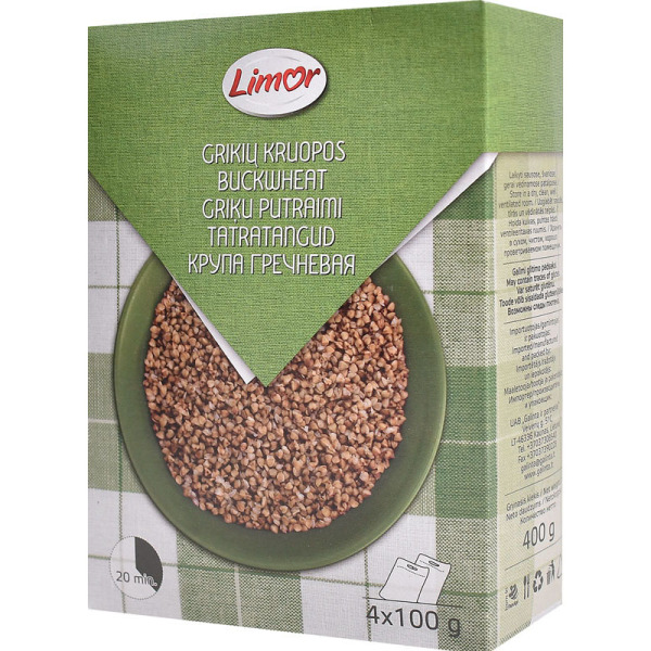 Griķi LIMOR 4x100g