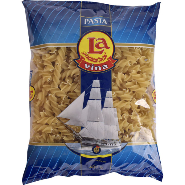Makaroni LA VINA spirāle 0.4KG